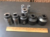 Proto / Snap-on High Impact Sockets 8pcs