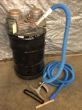 Minuteman C81455 Twin Motor 55 gallon Wet Dry Industrial Vacuum Cleaner