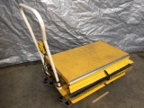 Vestil ES50D 1000Lbs. Electric Hydraulic Scissor Portable Lift Table