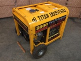 Titan Industrial Gas Powered 8000W Generator