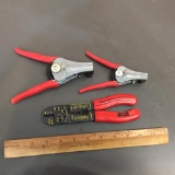 Blue Point PWC 27, PWC-42, PWC-13 Wire Cable Strippers Cutters 3pcs