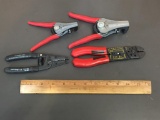 Blue Point PWC 27, PWC-42, PWC-13 Wire Cutters Cable Strippers 4pcs