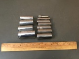 Craftsman Snap-on SAE Type Deep Sockets 11pcs