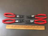 Snap-on Retaining Ring Pliers 4pcs