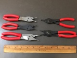 Snap-on Retaining Ring Pliers 5pcs