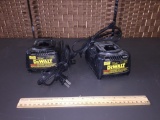 Dewalt DW9116 7.2V to 18V Battery Chargers 2pcs