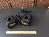 Dewalt DW9116 7.2V to 18V Battery Chargers 2pcs