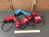Milwaukee / Makita Cordless Drills & Battery Chargers