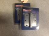 Westward Adjustable Spring Hinges - 2pcs
