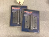 Westward Adjustable Spring Hinges - 2pcs