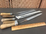 Flat & Round Files 4pcs