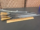 Flat & Triangular Files 4pcs