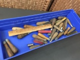 Assorted Woodworking Tools Wood Handles