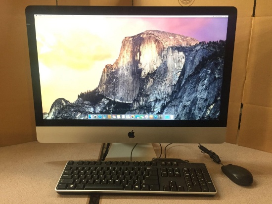 Apple 27" iMac iMac14,2 A1419 Intel Core i5 3.2GHz 32GB 1TB Yosemite 10.10.5 AIO Desktop Computer