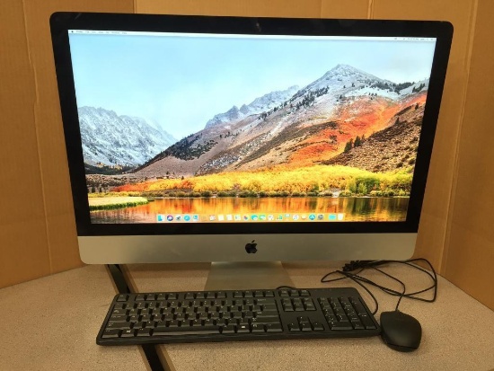 Apple 27" iMac iMac13,2 A1419 Intel Core i5 2.9GHz 8GB 1TB Sierra 10.13.6 AIO Desktop Computer