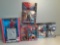 Spider-Man items X6: Coin Bank, Jiggle Head, Light up toy, Action figure, Magnetics