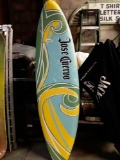 Jose Cuervo display surfboard
