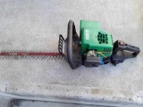 New weedeater gas powered hedge trimmer