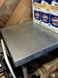 36 inch wide stainless steel prep table or workbench