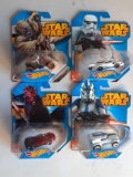 Star Wars Hot Wheels by Disney X4