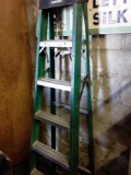 Husky 6 ft fiberglass ladder