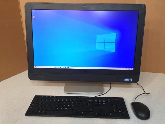 Dell Optiplex 9010 23" LCD Intel Core i5-3570S 3.1GHz 8GB 250GB Win 10 All In One Desktop Computer