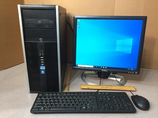 HP Compaq 8200 Elite Tower Intel Core i5 3.1GHz 4GB 500GB Windows 10 Desktop Computer