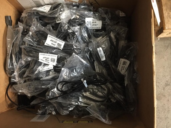 AC Power Cables for Computer Monitor Printers and more 100+pcs