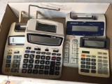 Victor Sharp & Canon Commercial Calculator 1 x 4pcs