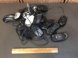 Assorted USB Optical Computer Mouse Mice 1 x 12+pcs