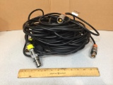 Belden 9267 75ohm Triax VW-1 Cable w/ B38 Television Camera / CCU Cables -2pcs