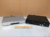 Sony SLV-D271P & Panasonic DMP-BD70V Combo DVD & VHS VCR Players -2pcs
