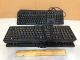 Dell USB Computer Keyboards - 5pcs