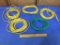 Assorted CAT6 RJ45 Patch Cord Network Cables - 5 pcs