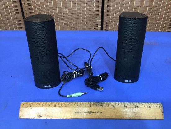 Dell AX210 USB Stereo Computer Speakers NEW