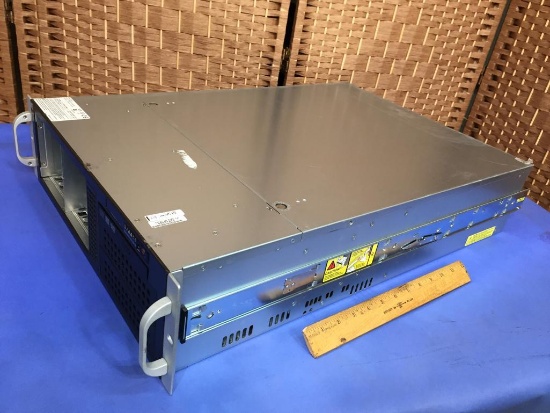 SGI Supermicro SuperServer 835-12 Intel Xeon X5687 3.6GHz 73GB NO HD 3U Rackmount Server Chassis