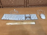 Apple A1243 USB Keyboard & M5769 USB Apple Mouse