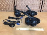 Sanako SLH-07 Communication / Gaming USB Headsets - 3pcs