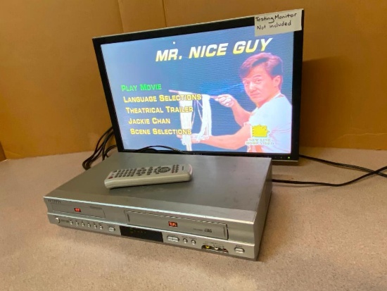Samsung DVD-V4600A DVD/VHS Dual Deck DVD / VCR Combo Player