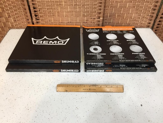 Remo SA011400 Ambassador Hazy Snare Side Drumhead 14" - 4pcs