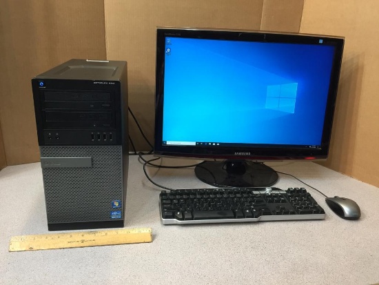 Dell Optiplex 990 Intel Core i5-2500 3.3GHz 16GB 250GB Win 10 Pro Desktop Computer