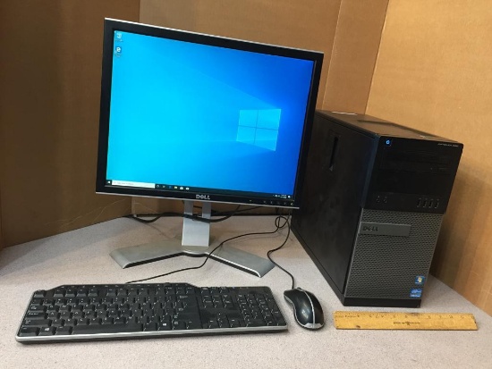 Dell Optiplex 990 Intel Core i7-2600 3.4GHz 8GB 250GB Win 10 Pro Desktop Computer