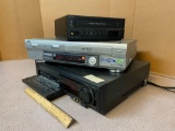 Panasonic JVC VHS VCR Video Cassette Recorders - 3pcs
