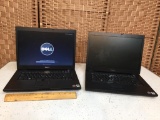 Dell Latitude E6500 Intel Core 2 Duo T9550 2.66GHz 4GB 250GB NO OS - 2 laptops