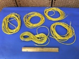 Assorted CAT6 RJ45 Patch Cord Network Cables - 5 pcs