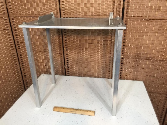 2feet long x 15"W x 26.5" Tall Aluminum Table