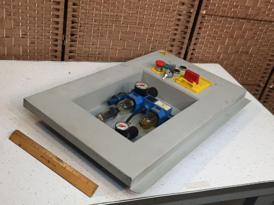 Custom Festo Hydraulic Filter / Pressure Control Panel