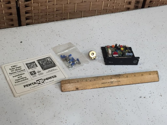 Galco Penta KB Power KBIC-120 Solid State DC Motor Speed Controller / Drive