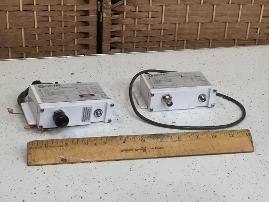 Ortel Fiberoptic RF 10-200MHz Transmitter & Receiver - 2pcs