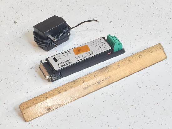 Omega LDM485 RS-232 to RS-485 Serial Converter / Fully Isolated Limited Distance Modem